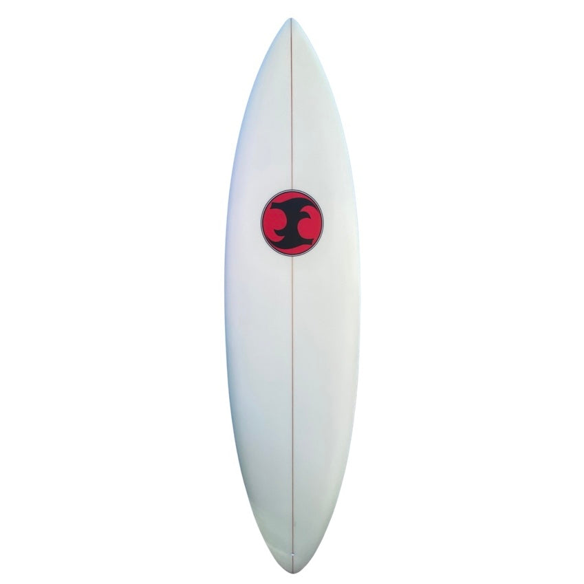 Phil Myers 6'10" 'Freeflight Ten Channell' Heart Of Glass Byron Bay Heart Of Glass Byron Bay